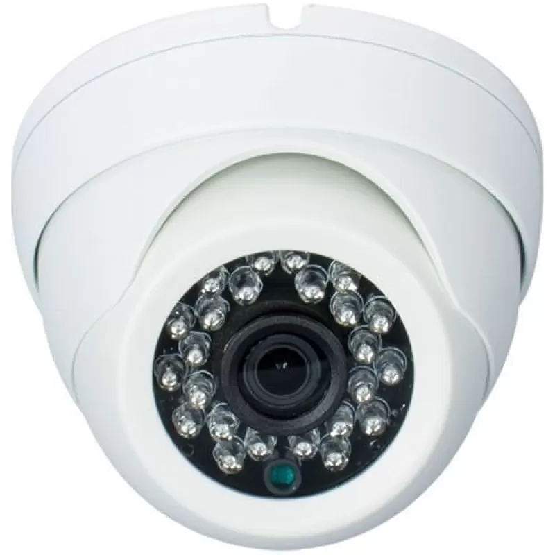 Camera de supraveghere OEM RLG-D1FM2, AHD, Dome, 1MP 720p, CMOS OV 1/4 inch, 3.6mm, 24 LED, IR 20m, Carcasa Metal [No Logo]