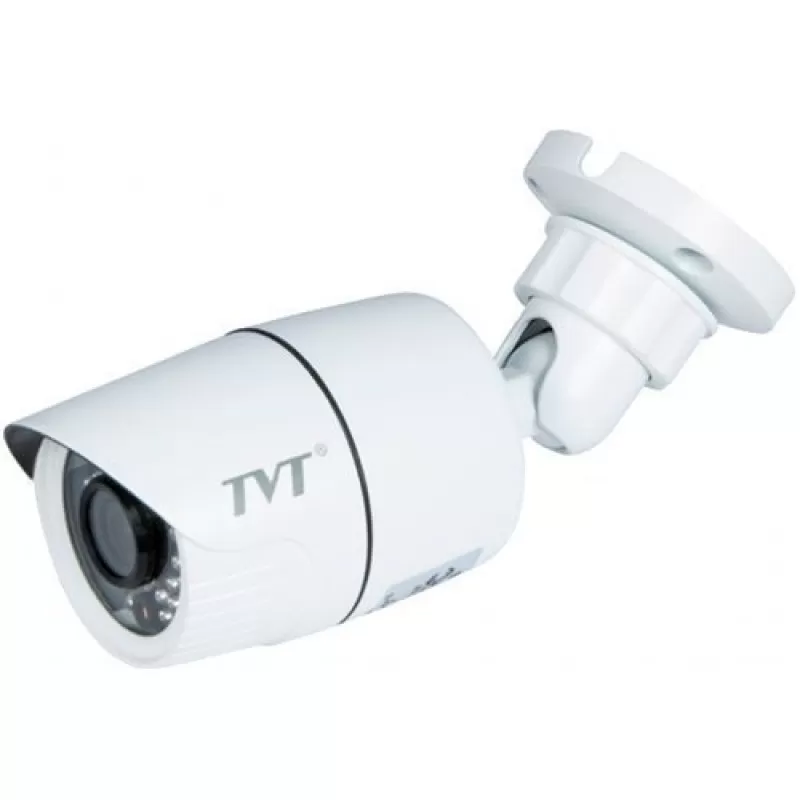 Camera de supraveghere TVT TD-9441E2(D/PE/IR1), Bullet,H.265, 4MP 1080P@30fps CMOS OV 1/3 inch, 3.6mm, 30 LED, IR 20M, carcasa metal, POE