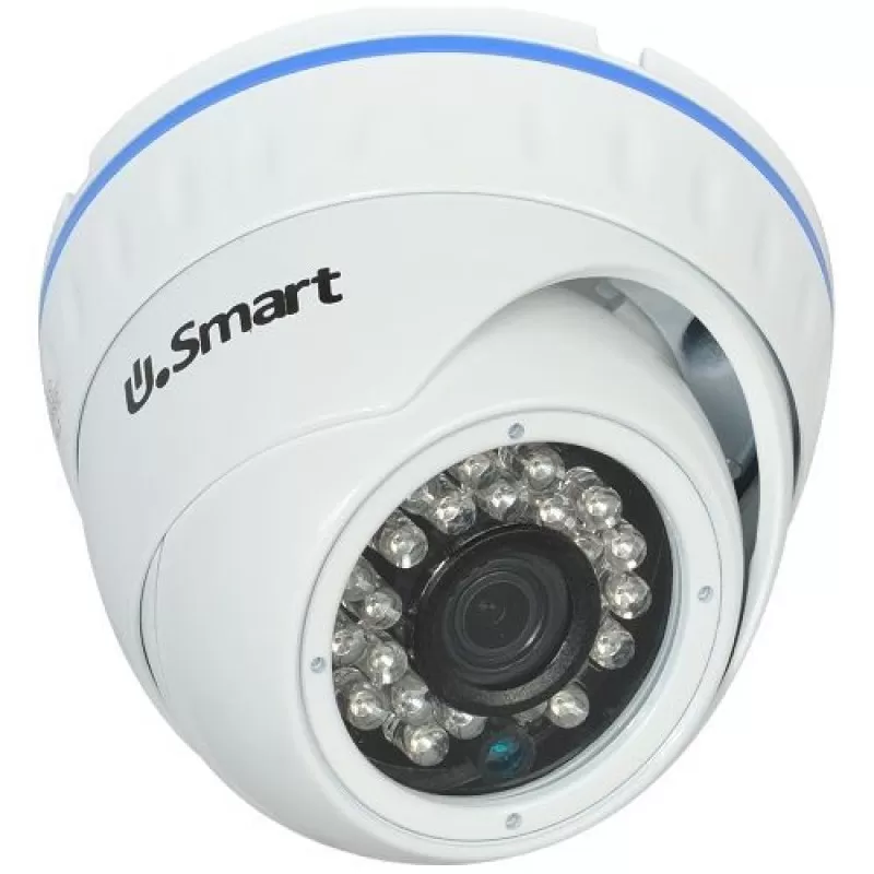Camera de supraveghere U.Smart UD-403, AHD, Dome, CMOS  1/4 inch , 720p, 24 leduri IR