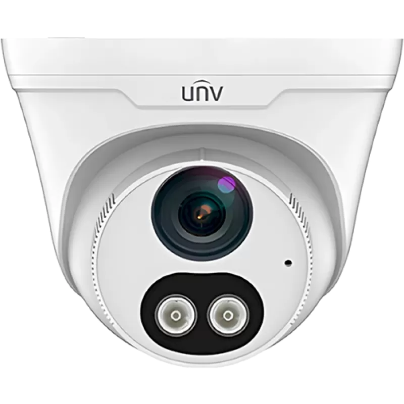 Camera IP 2MP, Lumina alba si Smart IR 30M, lentila 2.8mm, Microfon si Speaker integrat - UNV IPC3612LE-ADF28KC-WL - imagine 1