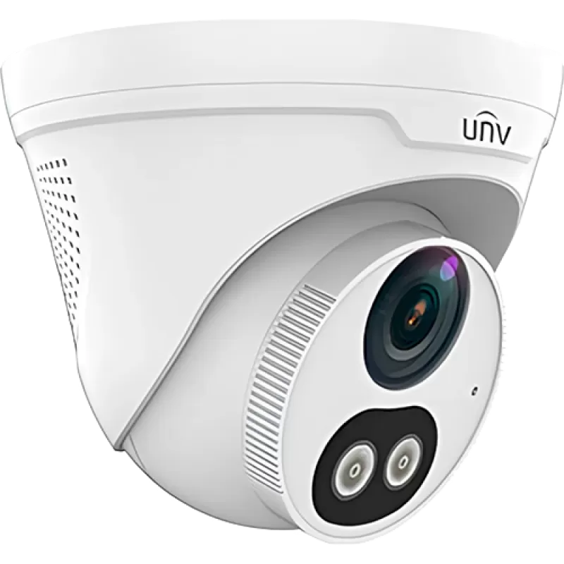 Camera IP 2MP, Lumina alba si Smart IR 30M, lentila 2.8mm, Microfon si Speaker integrat - UNV IPC3612LE-ADF28KC-WL - imagine 2