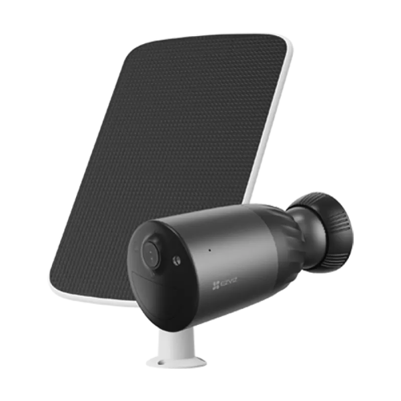 Camera IP Wi-Fi6, rezolutie 8.0MP, acumulator 10.400 mAh, Audio, IR15m, Color 24/7, Panou Solar - EZVIZ CS-BC1C-4K(SP-kit)