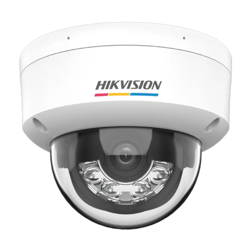Camera IP 4MP, lentila 2.8mm, IR 30m, WL 30m ColorVu3, Mic., IK08 - HIKVISION DS-2CD1147G3H-LIU-2.8mm - imagine 1