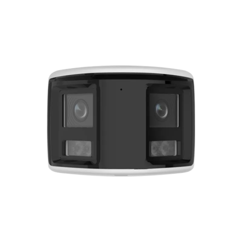 Camera IP Dual lens 6MP, 2 x lentila 2.8mm 180Â°, IR & WL 30m ColorVu, Audio+Stroboscop - HIKVISION DS-2CD1T67G2HP-LIUF-SL-2.8mm - imagine 1