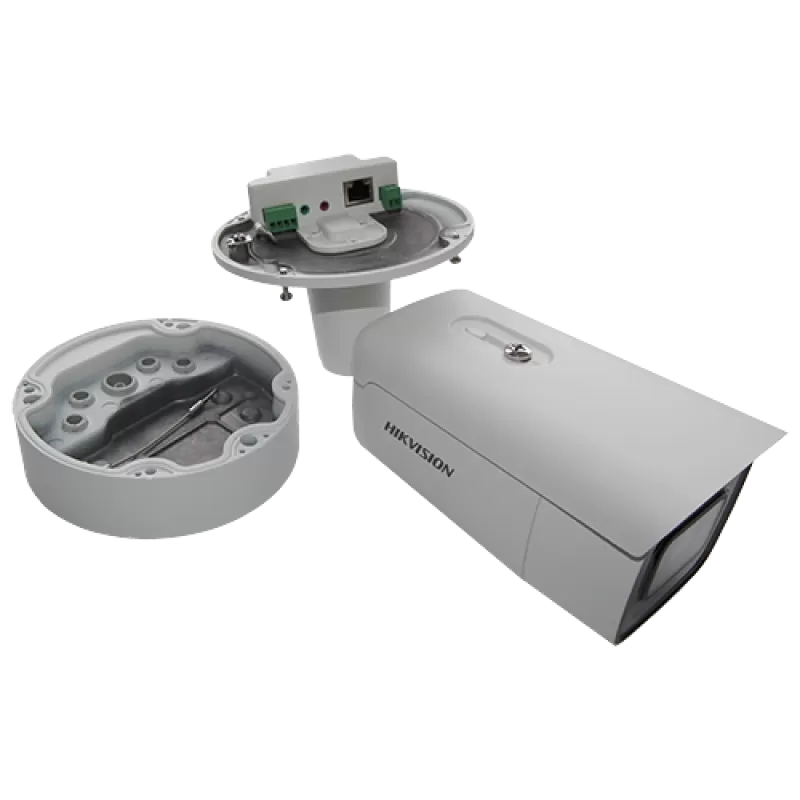 Camera IP AcuSense 4.0 MP,  lentila motorizata 2.8-12mm, SD-card, IR 60m, IK10 - HIKVISION DS-2CD2646G2-IZS(2.8-12mm) - imagine 1