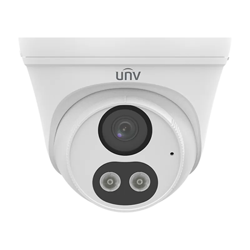 Camera IP ColorHunter Dual-Light 4MP, lentila 2.8mm, IR 30m, WL 30m, Microfon incorporat, SDCard - UNV IPC3614LB-AF28K-DL