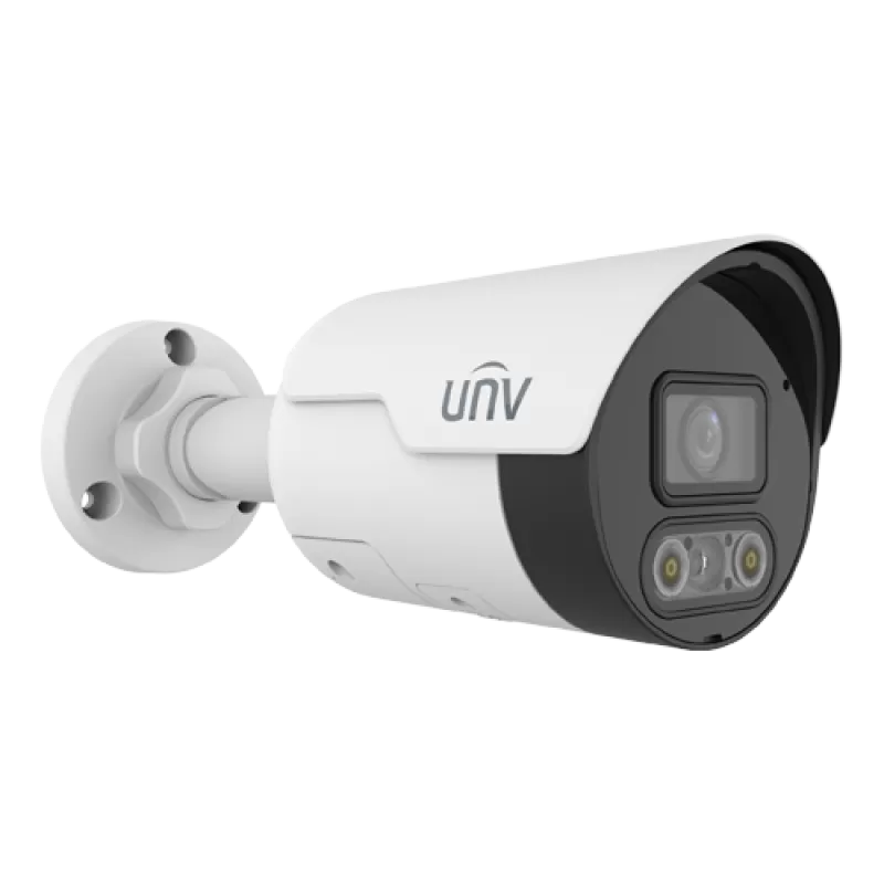 Camera IP ColorHunter Dual-Light, 8MP, lentila 2.8mm, IR 30m, WL 30m, Audio bidirectional, PoE - UNV IPC2128LE-ADF28KMC-DL - imagine 2