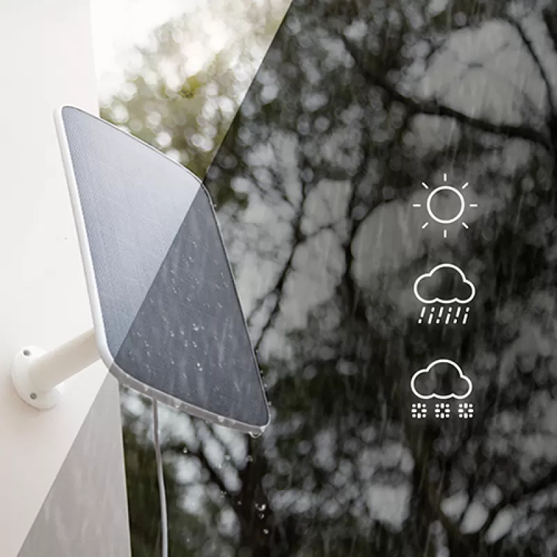 Camera IP Pan&Tilt conectivitate 4G, baterie 10.400 mAh, rezolutie 2K, Audio bidirectional, GPS, SDcard, Panou Solar - EZVIZ CS-EB8-4G-2K-PS(kit) - imagine 1