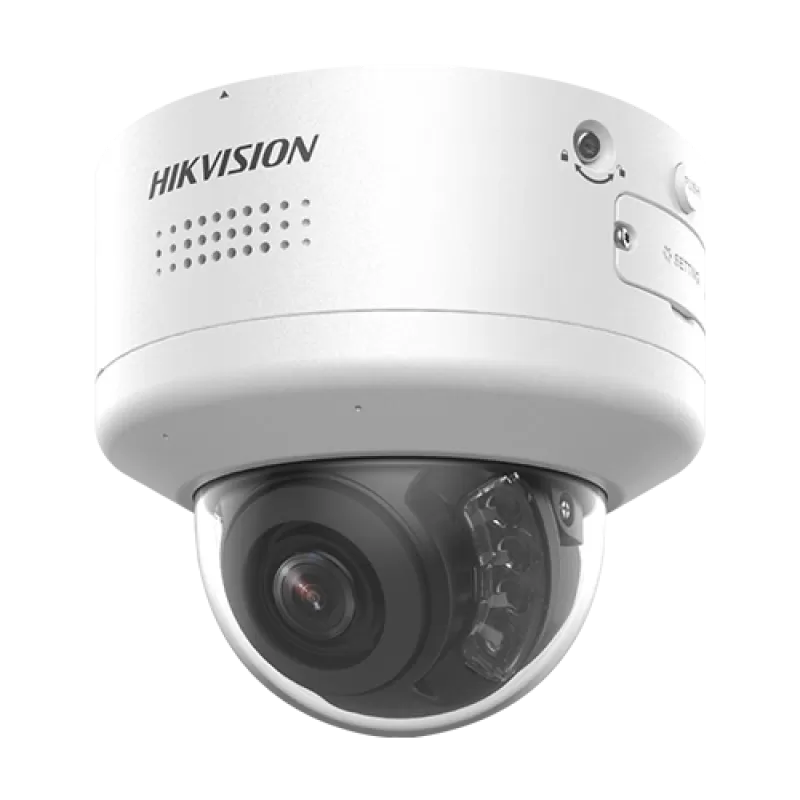 Camera IP PTRZ AcuSense 6MP, VF 2.8-12mm, IR 40m DarkFighter, Audio, Alarma, IK10 - HIKVISION DS-2CD2766G2H-IPTRZS2U-SL(2.8-12mm) - imagine 2