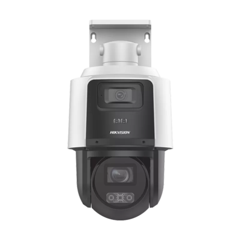 Camera IP PTZ TandemVu, 4MP dual, zoom optic 4X, IR 40m & WL 30m - HIKVISION DS-2SE3C404MWG-E14-2.8mm