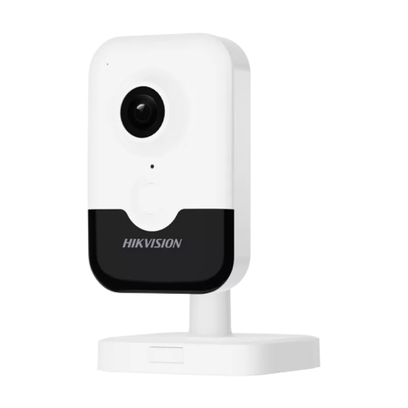 Camera IP Wi-Fi Cube 4MP, lentila 2.8mm, IR 10 metri, Audio bidirectional - HIKVISION DS-2CD2443G2-IW-2.8mm - imagine 1