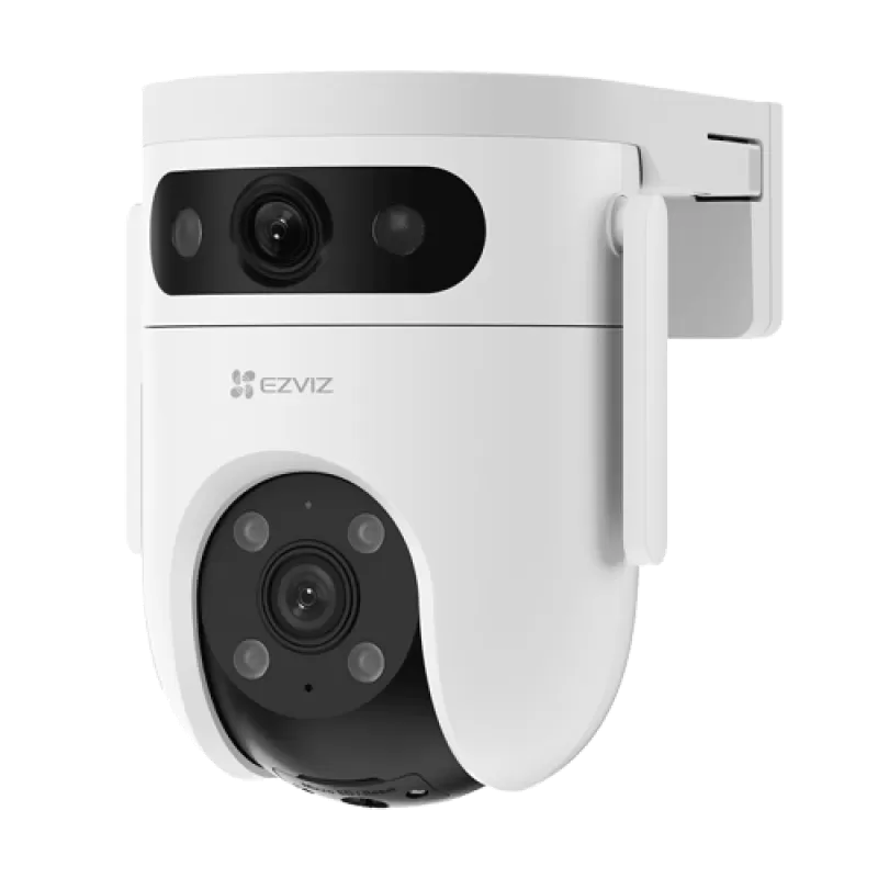  Camera IP WI-Fi Pan&Tilt, Dual 5MP, Audio bidirectional, SDcard, IR 30m, color 24/7 - EZVIZ CS-H9c-5MP(DL)