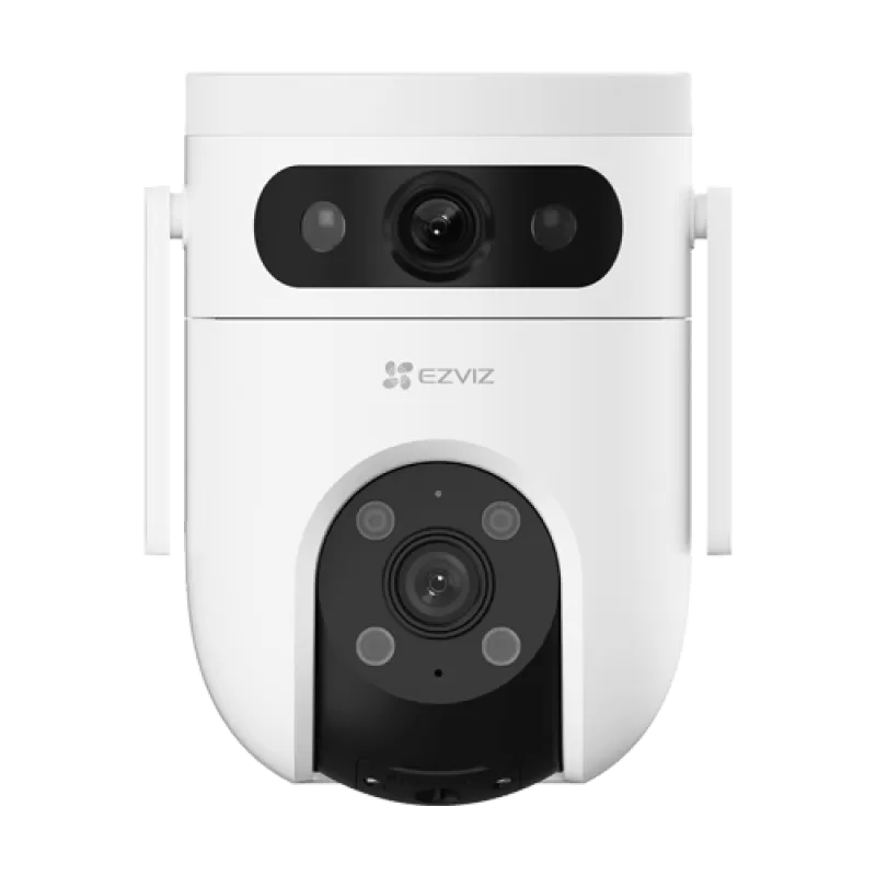  Camera IP WI-Fi Pan&Tilt, Dual 5MP, Audio bidirectional, SDcard, IR 30m, color 24/7 - EZVIZ CS-H9c-5MP(DL) - imagine 2