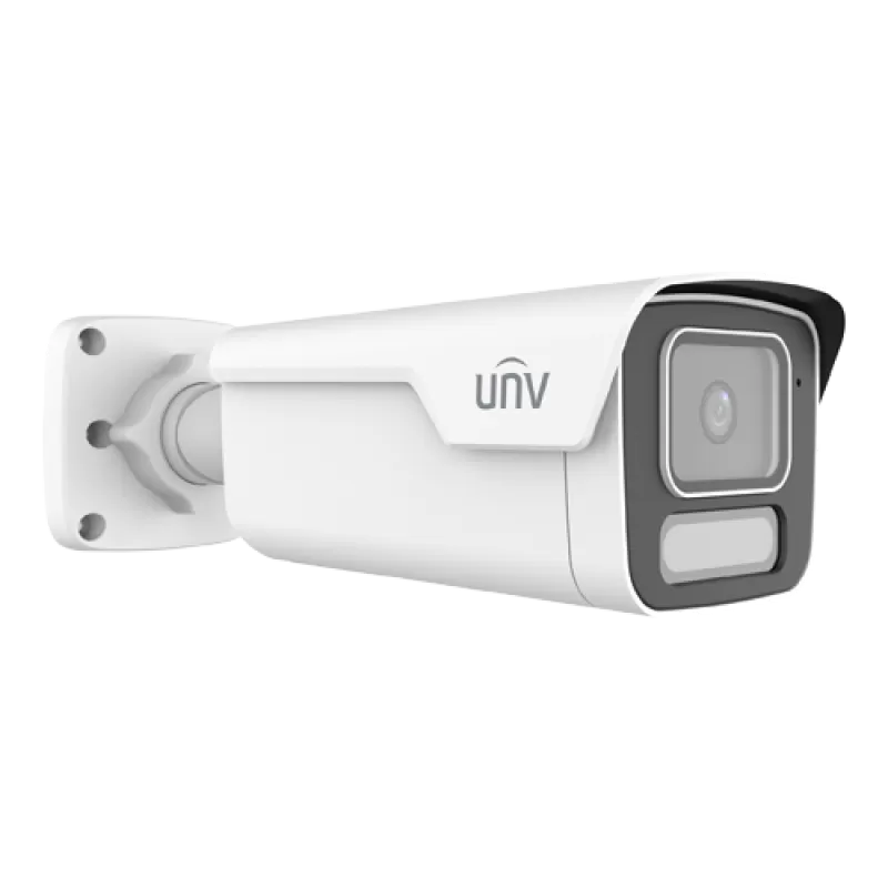 Camera IP Wise-ISP ColorHunter, 4MP, lentila 4mm, WL 40m, Mic, Alarm, PoE, Color 24/7, IK10 - UNV IPC2B14SE-ADF40K-WP-I1