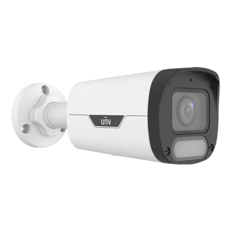 Camera IP Wise-ISP, ColorHunter, 8MP, lentila 2.8mm, WL 30M, Mic, PoE, color 24/7 - UNV IPC2318LE-ADF28KM-WP - imagine 2