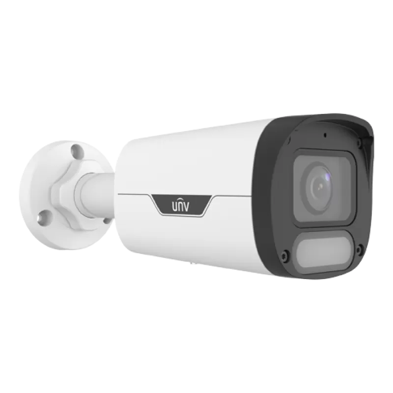  Camera IP Wise-ISP, ColorHunter, 8MP, lentila 4.0mm, WL 30M, Mic, PoE, color 24/7 - UNV IPC2318LE-ADF40KM-WP - imagine 2