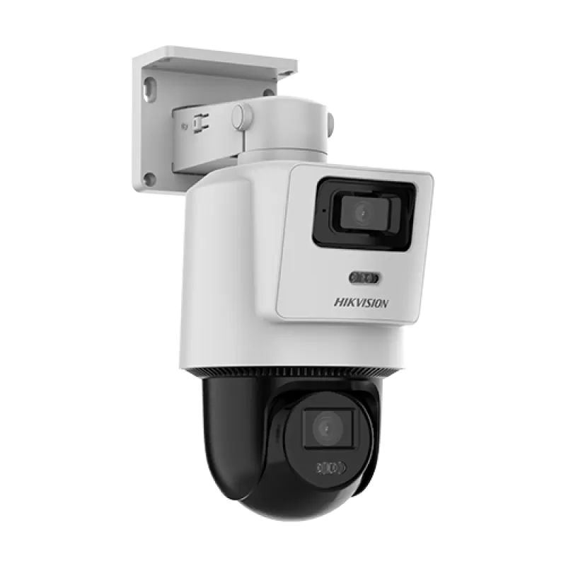 Camera PTZ IP, TandemVu, 4+4MP, lentile 2.8/8mm, IR 30m, WL 30m, Audio - HIKVISION DS-2SE2C400MWG-E14-2.8/8mm - imagine 2
