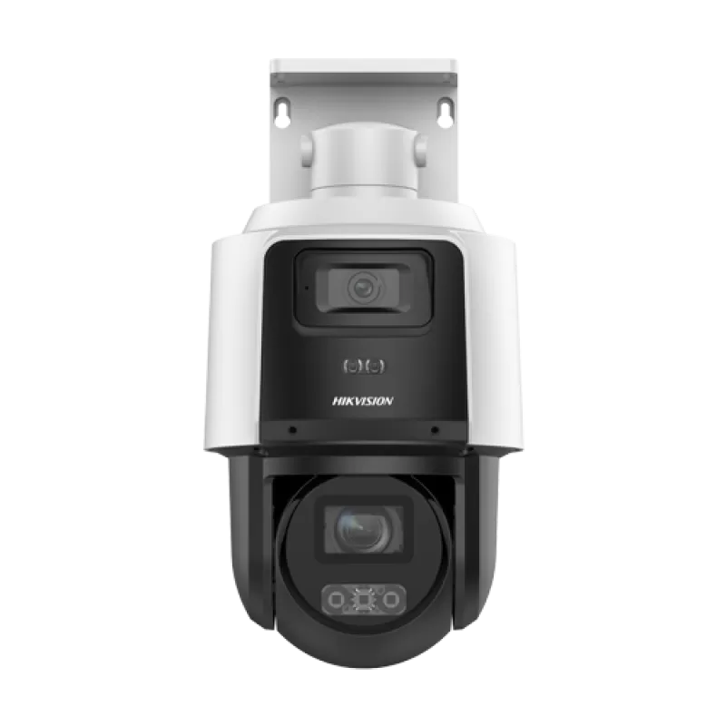 Camera TandemVu PTZ, 4MP, 10X, IR max. 80m DarkFighter, WL 30m - HIKVISION  DS-2SE3C410MWG-E14-2.8mm