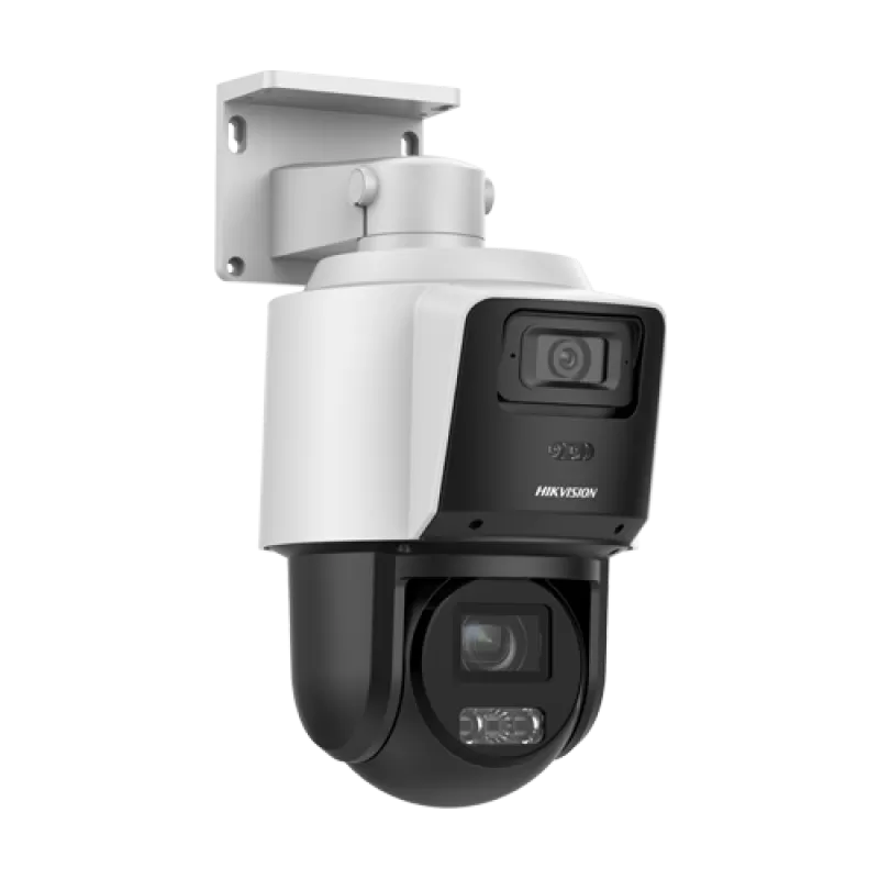 Camera TandemVu PTZ, 4MP, 10X, IR max. 80m DarkFighter, WL 30m - HIKVISION  DS-2SE3C410MWG-E14-2.8mm - imagine 1