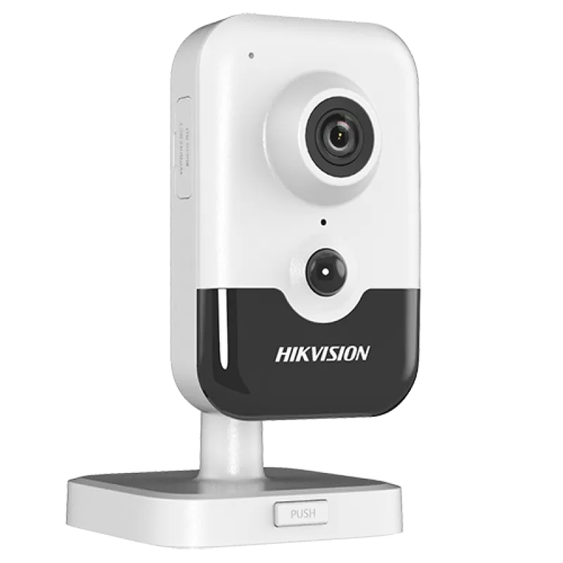 Camera Wi-Fi Cube IP 2.0MP, lentila 2.0mm, AUDIO bidirectional, IR 10m, PIR, SD-card - HIKVISION DS-2CD2421G0-IW-2.0mm