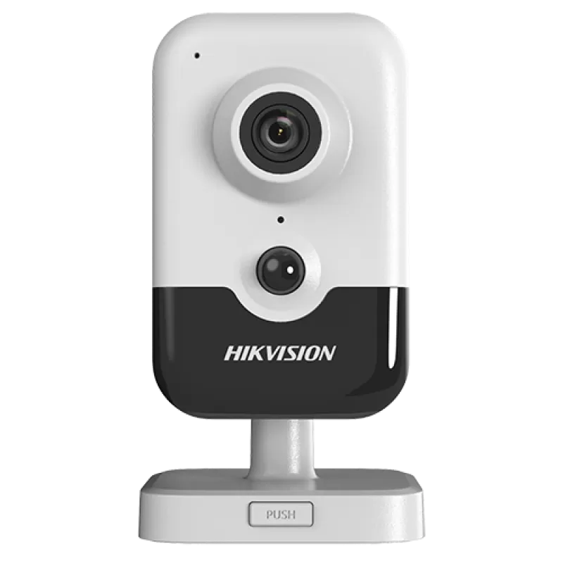Camera Wi-Fi Cube IP 2.0MP, lentila 2.0mm, AUDIO bidirectional, IR 10m, PIR, SD-card - HIKVISION DS-2CD2421G0-IW-2.0mm - imagine 1