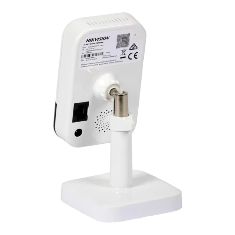 Camera Wi-Fi Cube IP 2.0MP, lentila 2.8mm, AUDIO bidirectional, IR 10m, PIR, SD-card - HIKVISION DS-2CD2423G0-IW-2.8mm - imagine 3