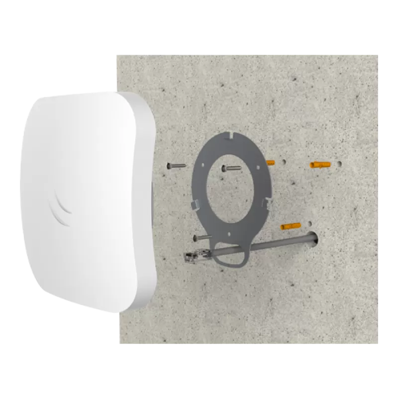 cAP ac, 2 x Gigabit (1 x PoE-out), 802.11b/g/n 2.4GHz, 802.11an/ac 5GHz, injector PoE - MikroTik RBcAPGi-5acD2nD - imagine 2