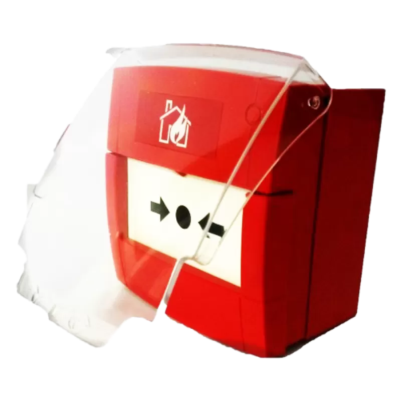 Capac simplu cu balamale pentru butoane de alarma, PS200, Morley-IAS - Honeywell PS200 - imagine 2