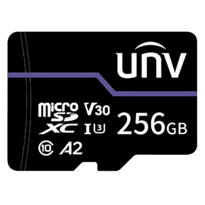 Card memorie 256GB, PURPLE CARD - UNV TF-256G-T-IN