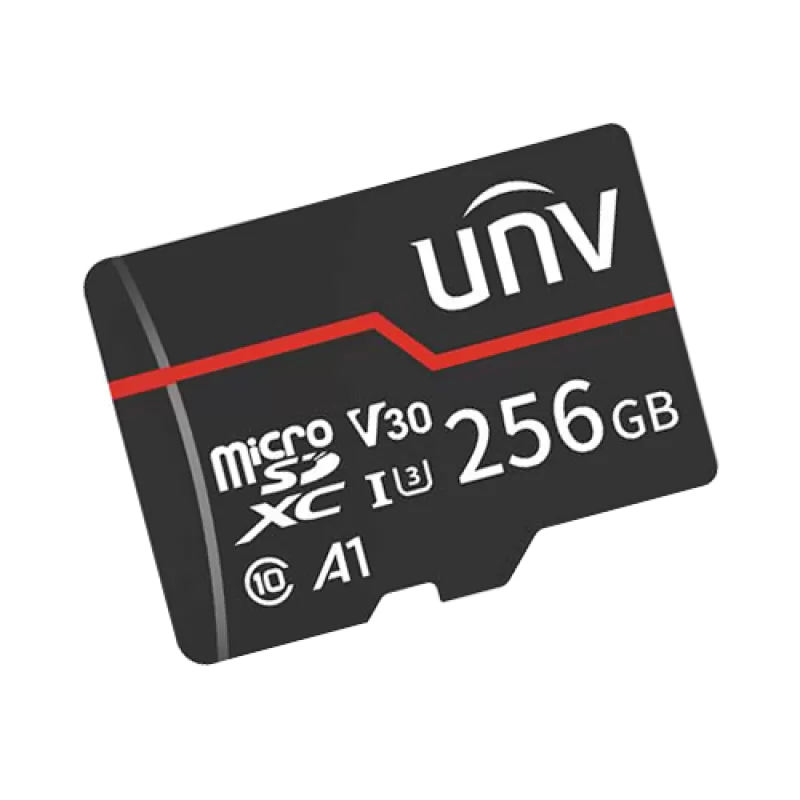 Card memorie 256GB, RED CARD - UNV TF-256G-MT