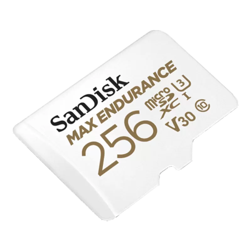 Card MicroSD 256GB, seria MAX Endurance - SanDisk SDSQQVR-256G-GN6IA