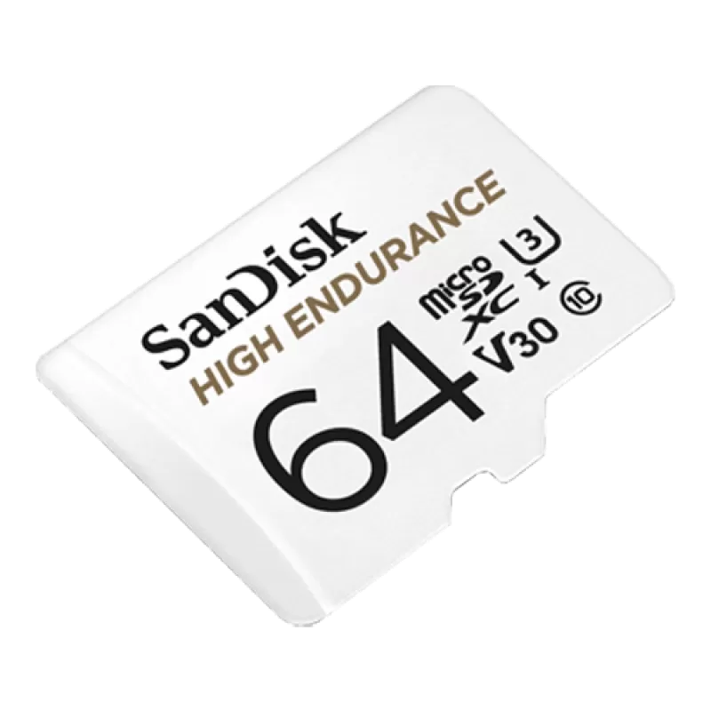Card MicroSD 64GB, seria HIGH Endurance - SanDisk SDSQQNR-064G-GN6IA