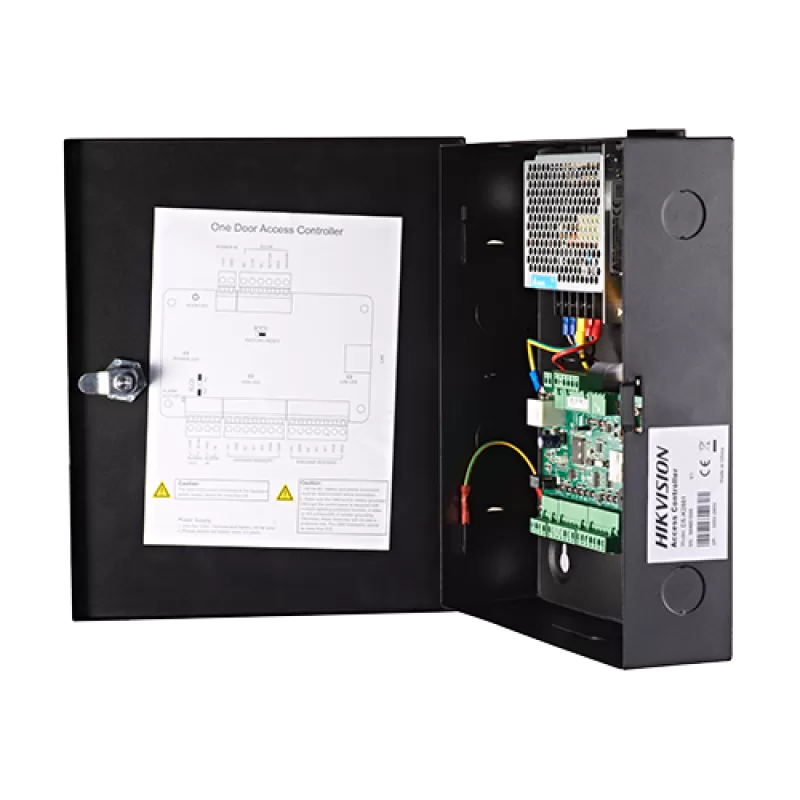 Centrala de control acces pentru o usa (bidirectionala), conexiune TCP/IP - HIKVISION DS-K2801 - imagine 2