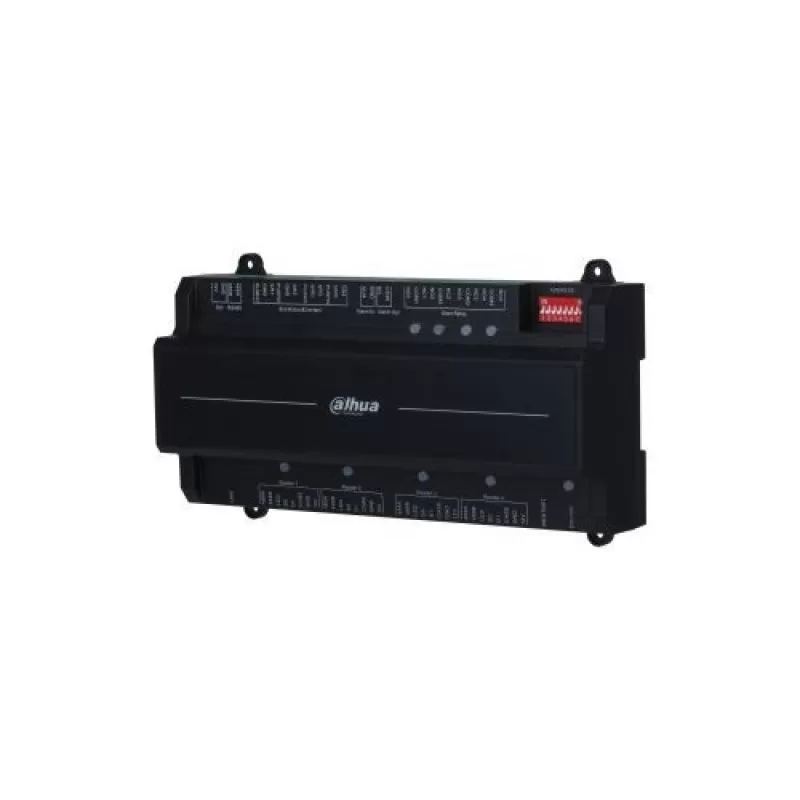 Centrala de control Dahua ASC2204B-S Controller 4 usi, unidirectionale, TCP/IP, RS-485 si Wiegand 26/34, PoE
