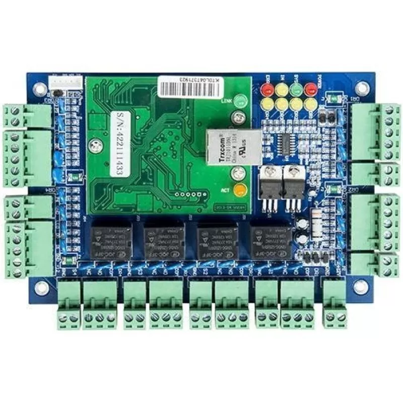 Centrala de control Viontech VI-L04, 4 usi unidirectionale, Suporta 4 cititoare