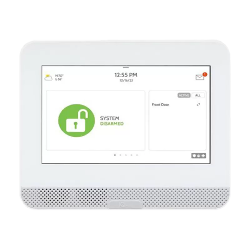 Centrala efractie wireless IQ4 Hub, PowerG, touch screen, capabilitate SmartHome, ADC - DSC IQPH063