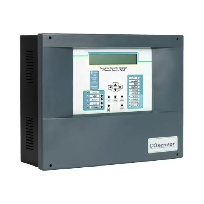 Centrala monoxid de carbon Cofem Zafir CO/NO2, 3 zone, Dubla ventilatie si baterii