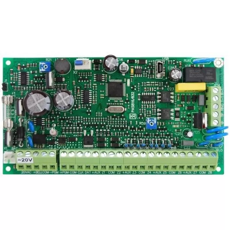 Centrala Secolink PAS832, 32 zone, 8 cablate, 16 dublate