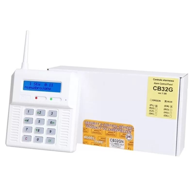 CENTRALA WIRELESS ELMES CU MODUL GSM INCORPORAT