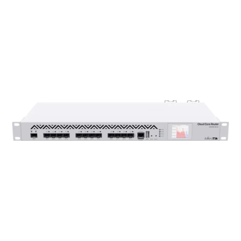 Cloud Core Industrial grade Router, 12 x SFP, 1 x SFP+, RouterOS L6, 1U - Mikrotik CCR1016-12S-1S+