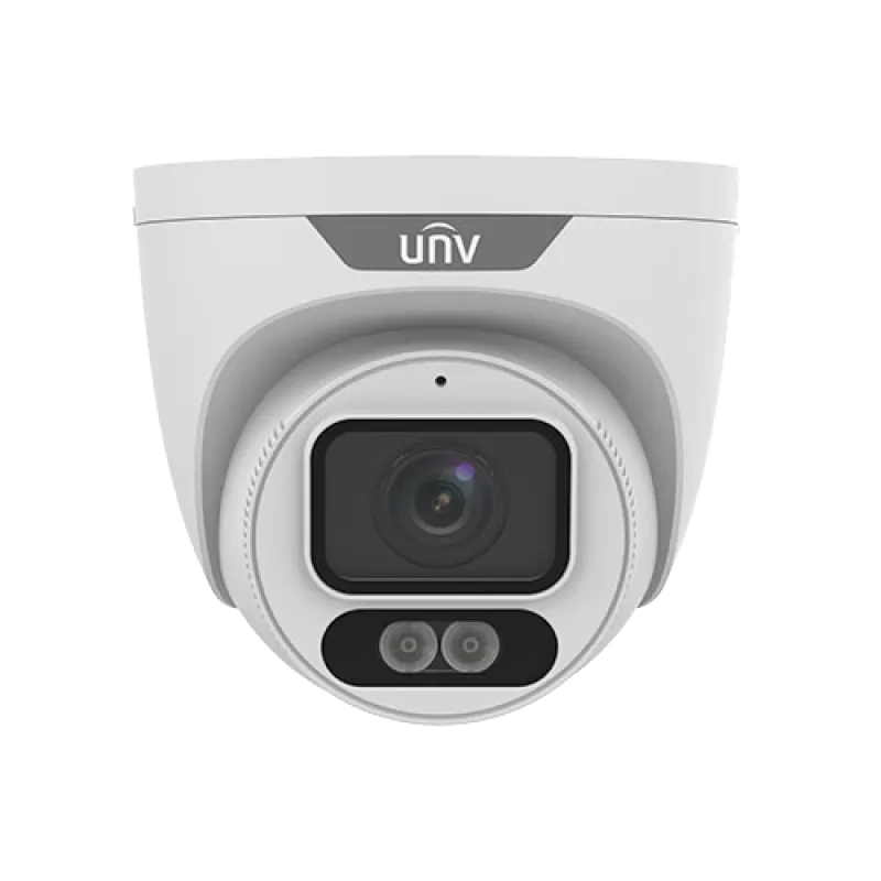 ColorHunter - Camera IP 4 MP,  lentila 2.8mm F1.0, WL 30M, Microfon integrat - UNV IPC3624LE-ADF28K-WL