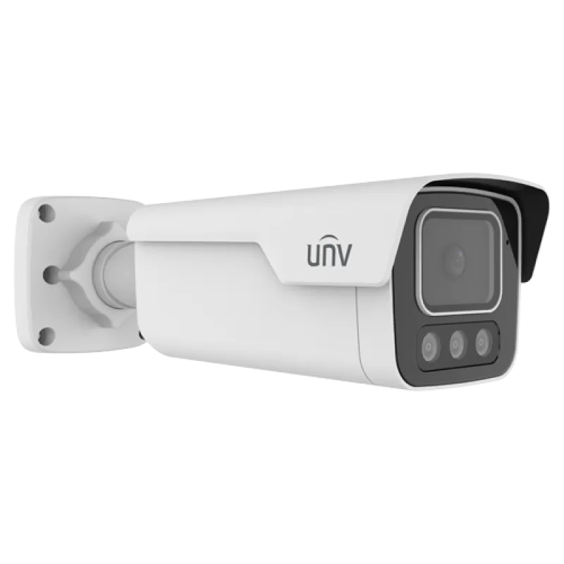 ColorHunter - Camera IP, 8MP, lentila 2.8mm, IR 40m, WL 40m, Audio, Alarma, PoE - UNV IPC2B18SS-ADF28KMC-I1 - imagine 1