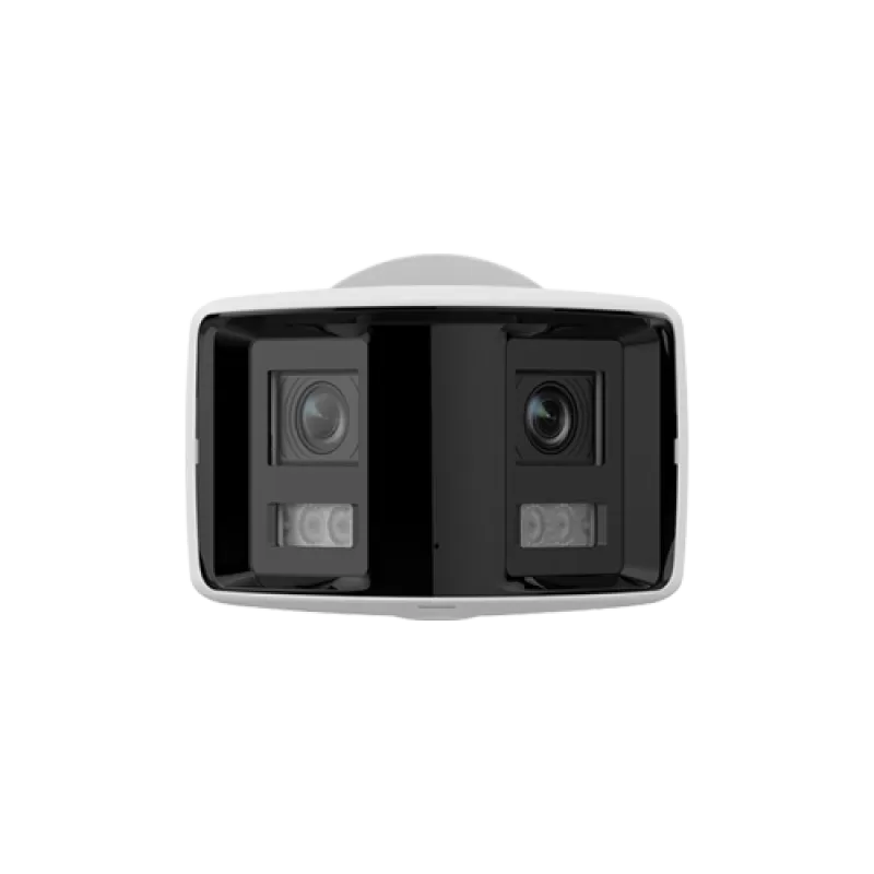 ColorVu - Camera IP 4MP, lentila 2.8mm, Panoramic view 180gr, WL 40m, Audio - HIKVISION DS-2CD2T47G2P-LSU-SL-2.8mm - imagine 1