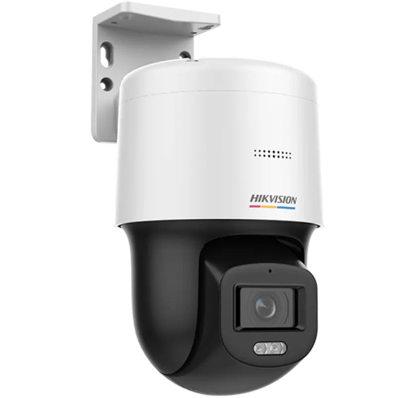 ColorVu - Camera miniPT, IP, 2MP, lentila 4.0mm, WL 30m, Audio, PoE, IP66  - HIKVISION DS-2DE2C200SCG-E(F1)