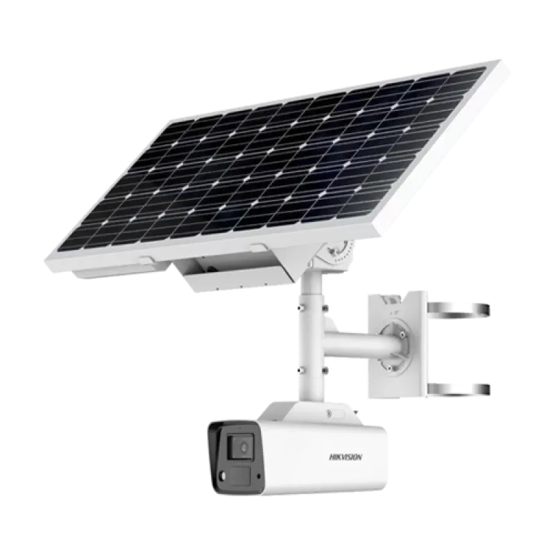 ColorVu - Camera solara 4MP, lentila 4mm, WL 30m, 4G, Panou solar+acumulator, Audio, IP67 - HIKVISION DS-2XS2T47G1-LDH-4GC18S40-4mm - imagine 2