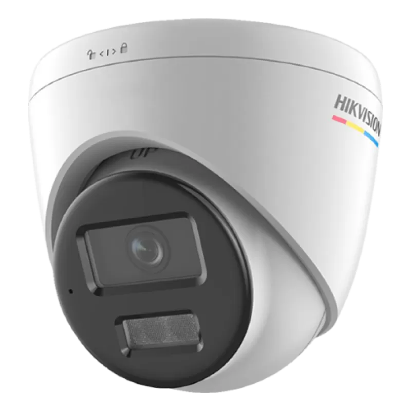 ColorVu, Dual Light - Camera IP, 2MP, lentila 2.8mm, IR 30m, WL 30m, Mic, PoE - HIKVISION DS-2CD1327G2H-LIU-2.8mm - imagine 2