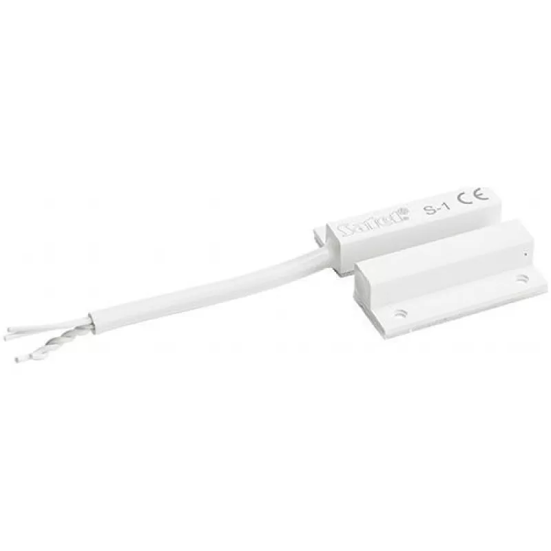 Contact magnetic Satel S-1, Aplicat, Alb