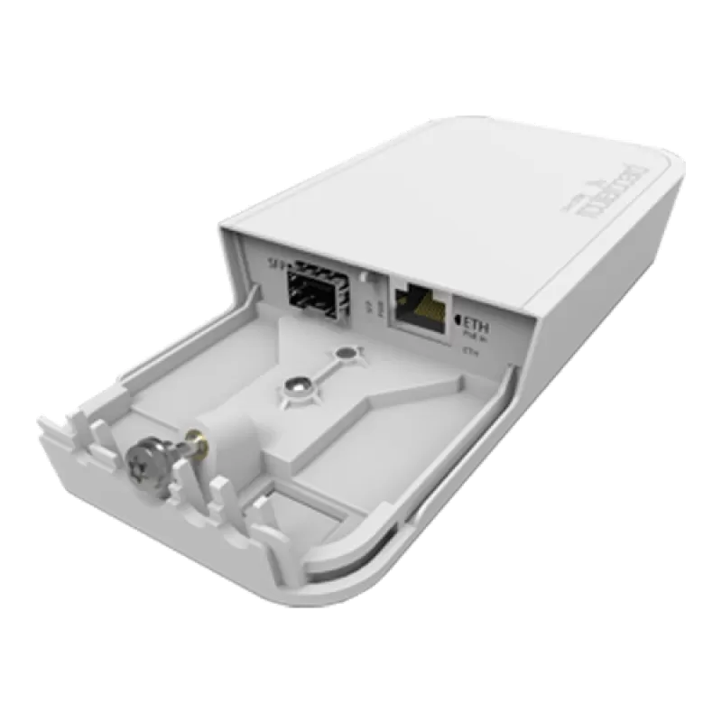 Convertor fibra-cupru Gigabit, carcasa de exterior, PoE in - Mikrotik RBFTC11 - imagine 2