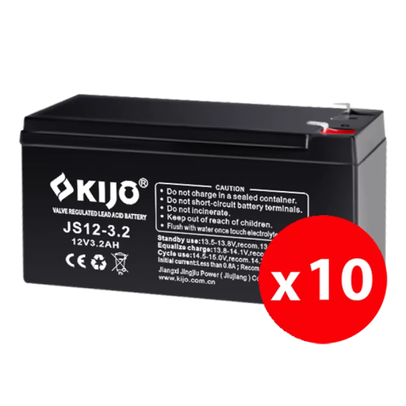 Cutie 10 acumulatori JS12-3.2 - KIJO JS12-3.2-BAX