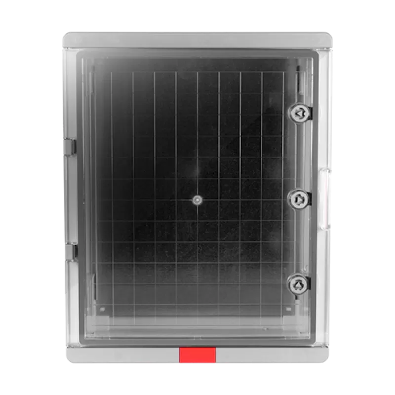 Cutie distributie IP67 din ABS gri, usa transparenta, placa metalica, 400x500x240 mm PS405024 - imagine 2